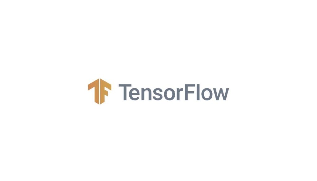 Logotipo oficial de TensorFlow, una biblioteca de código abierto para inteligencia artificial y aprendizaje automático